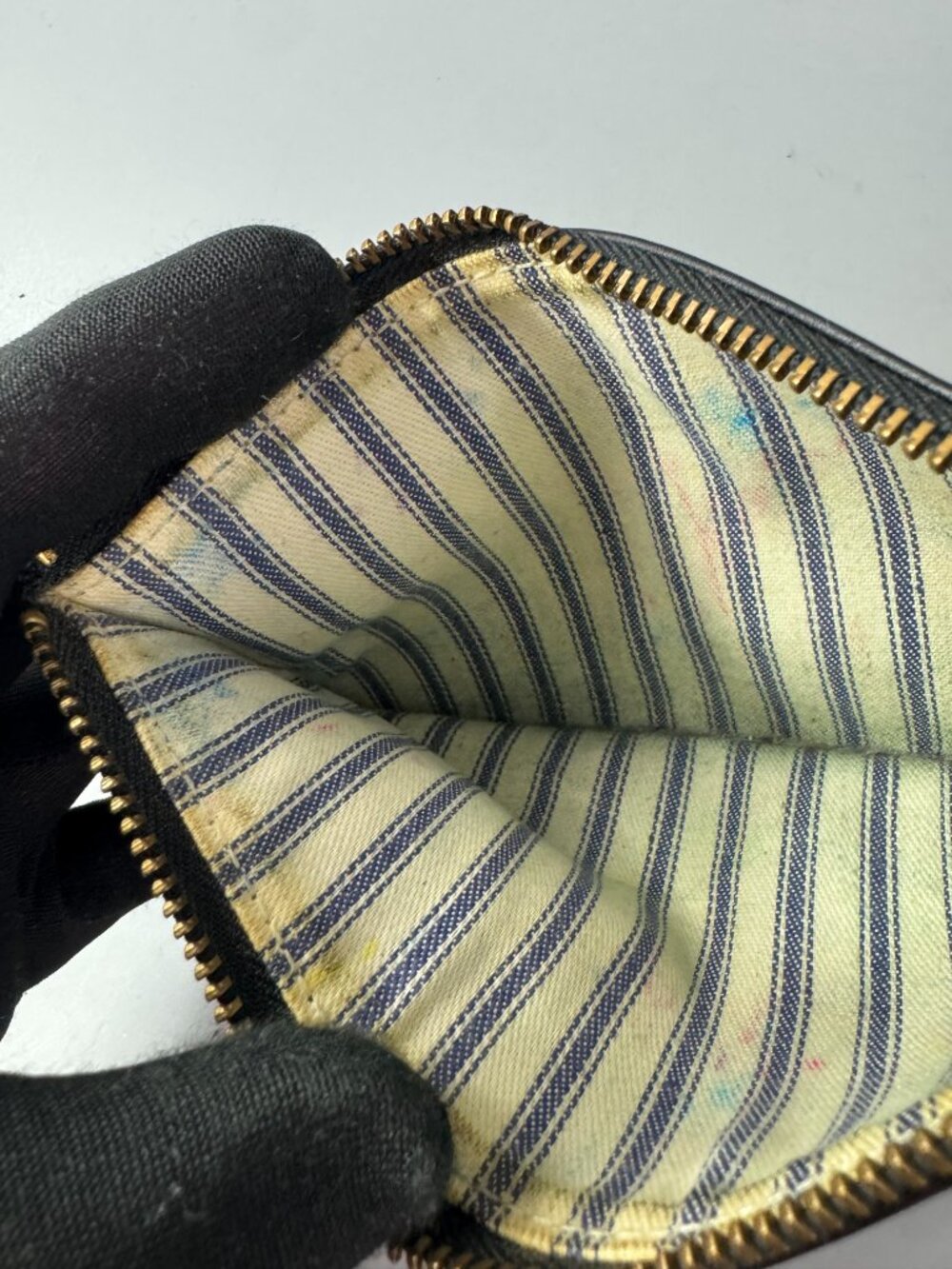 Vintage Coach Black Leather Pouch - Picture 11 of 13